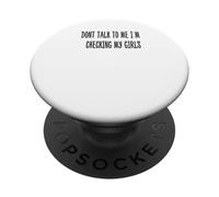 ne me Parle Pas, Je Regarde Mes Filles PopSockets PopGrip Adhésif
