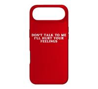 Ne me Parle Pas, Je Vais Te Blesser. C'est drôle et Sarcastique Coque pour iPhone Air