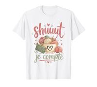 ne me Parlez Pas, Je Compte Tricoter et Crocheter Cadeau Fun T-Shirt Graphique avec Valeur