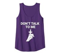 Ne me parlez pas Sarcastique Drôle Anti Social Introverti Débardeur