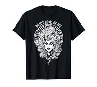 Ne me Regarde Pas, drôle, féministe, sorcière Gothique d'halloween T-Shirt Graphique avec Valeur