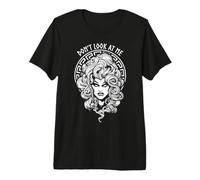 Ne me Regarde Pas, drôle, féministe, sorcière Gothique d'halloween T-Shirt Haut de Gamme
