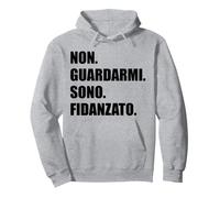 Ne me Regarde Pas Je suis Copain Sweat à Capuche