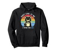 Ne me Regardez Pas, J'Ai voté pour Son Amoureux des Chats Harris Coffe Sweat à Capuche