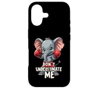 Ne Me sous-Estime Pas Éléphant Muay Thai Boxeur Coque pour iPhone 17