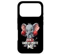 Ne Me sous-Estime Pas Éléphant Muay Thai Boxeur Coque pour iPhone 17 Pro
