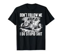 Ne me suis Pas, Je Fais des Trucs stupides Vintage Tout-Terrain T-Shirt