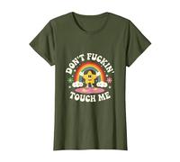 Ne me Touche Pas, Bordel T-Shirt, Femme, Olive, L
