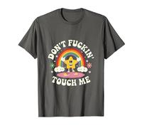 Ne me Touche Pas, Bordel T-Shirt, Homme, Asphalte, 6XL