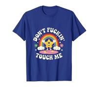 Ne me Touche Pas, Bordel T-Shirt, Homme, Bleu Royal, XL