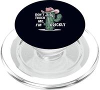 Ne me Touche Pas, Je suis Un Cowboy Prickly Funny Prickly Cactus PopSockets PopGrip pour MagSafe