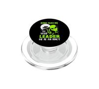 Ne m'emmenez Pas Voir Votre Chef, C'est Un Extraterrestre Idiot et drôle PopSockets PopGrip pour MagSafe