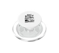 Ne Mettez Pas en Bouteille Vos Sentiments, Laissez-Les Sortir PopSockets PopGrip pour MagSafe