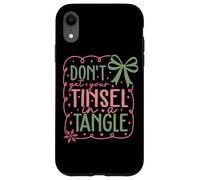 Ne Mettez Pas Votre Guirlande dans Un Humour emmêlé Coque pour iPhone XR