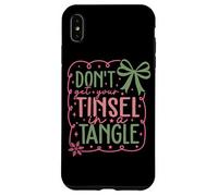 Ne Mettez Pas Votre Guirlande dans Un Humour emmêlé Coque pour iPhone XS Max