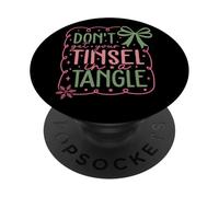 Ne Mettez Pas Votre Guirlande dans Un Humour emmêlé PopSockets PopGrip Adhésif