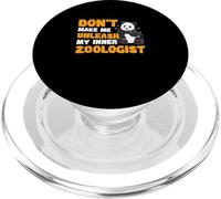 Ne m'obligez Pas à libérer Le zoologiste Qui sommeille en Moi, Un passionné de zoologie drôle PopSockets PopGrip pour MagSafe