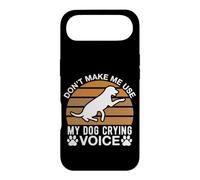 Ne m'obligez Pas à Utiliser la Voix de Mon Chien Qui pleure Coque pour iPhone Air