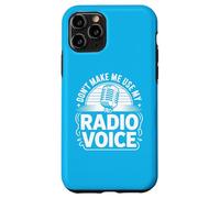 Ne m'obligez Pas à Utiliser ma Radio Voice Retro Coque pour iPhone 11 Pro
