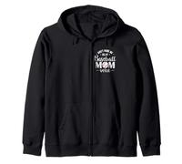 Ne m'obligez Pas à Utiliser ma Voix de mère de Baseball Sweat à Capuche