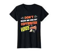 Ne m'obligez Pas à Utiliser ma Voix de rédacteur Rédacteur drôle T-Shirt Graphique avec Valeur