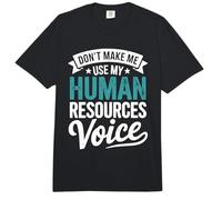 Ne m'obligez Pas à Utiliser ma Voix en matière de ressources humaines Comfort Colors Adult Heavyweight T-Shirt