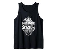 Ne m'obligez Pas à Utiliser ma Voix espagnole - Funny Spain Pride Débardeur