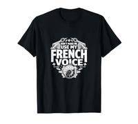 Ne m'obligez Pas à Utiliser ma Voix française - Funny France Pride T-Shirt