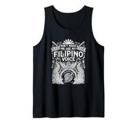 Ne m'obligez Pas à Utiliser ma Voix Philippine Funny Philippines Pride Débardeur