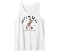 Ne m'obligez Pas à Venir au Net Tennis Club Halloween Débardeur