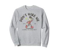 Ne m'obligez Pas à Venir au Net Tennis Club Halloween Sweatshirt
