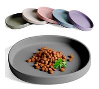 ne&no Nala Collection by Gamelle Plate en Silicone pour Chat | Ecuelle Ovale | Bol pour Chat pour Nourriture sèche et Humide | Bol d'eau