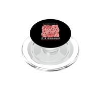 Ne paniquez Pas, C'est Biologique, Fleurs Rouges PopSockets PopGrip pour MagSafe