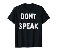 Ne Parlez Pas T-Shirt Graphique avec Valeur