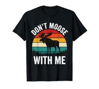 Ne partez Pas à l'orignal avec Moi Moose Wilderness Nature T-Shirt Graphique avec Valeur
