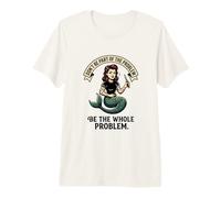 Ne participez Pas au problème Sacrastic Mermaid T-Shirt Haut de Gamme