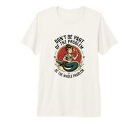 Ne participez Pas au problème Sarcastic Mermaid T-Shirt Haut de Gamme
