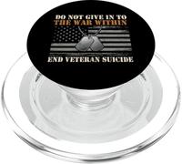 Ne Pas céder à la Guerre intérieure - Sensibilisation au Suicide PopSockets PopGrip pour MagSafe