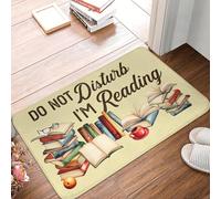 Ne Pas Déranger Je suis De Lecture Paillasson Antidérapant De La Salle De Bains De Cuisine Tapis De Jardin De Porte De Garage De Chaussée Entrée Carpet Rug