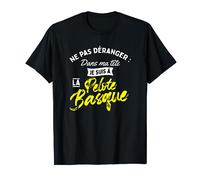 Ne pas déranger pelote basque - cadeau homme humour drôle T-Shirt