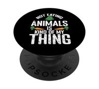 Ne Pas Manger d'animaux est Une sorte de Mon Truc PopSockets PopGrip Adhésif