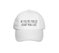 Ne Pas Me Parler Avant Mon Café Casquette Classique