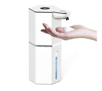 Ne Pas Toucher Le Distributeur De Savon Liquide Automatique Capacité À Capacité Construction ABS Constructeur Construction pour Les Comptoirs Salle Bain ABS Dispensateur À
