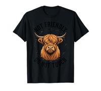Ne Pas Toucher Le Fil barbelé de Vache des Highlands T-Shirt