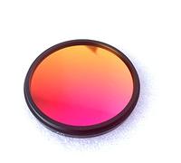 Ne Passe Que Le Verre filtrant UV à Bande étroite 365nm (Color : Gray, Size : D25MM_1.1MM)