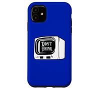 Ne Pensez Pas à Regarder la télévision, endoctrinement, Complot pour contrôler l'esprit Coque pour iPhone 11