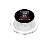 Ne plaisante Pas avec Les Personnes âgées, Nous n'avons Pas EU cet âge drôle PopSockets PopGrip pour MagSafe
