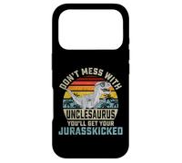 Ne Plaisante Pas avec Oncle Saurus Tu Seras Juré Oncle Coque pour iPhone 17 Pro