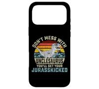 Ne Plaisante Pas avec Oncle Saurus Tu Seras Juré Oncle Coque pour iPhone 17 Pro Max