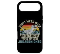 Ne Plaisante Pas avec Oncle Saurus Tu Seras Juré Oncle Coque pour iPhone Air